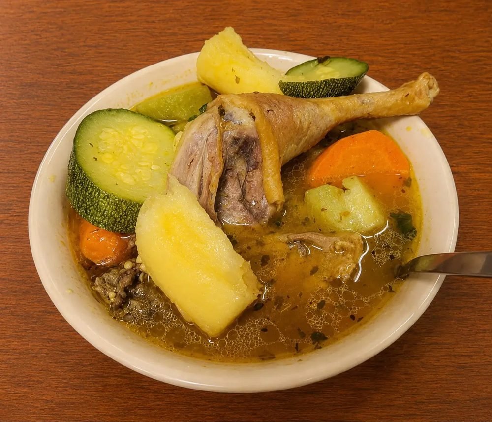 Sopa de gallina