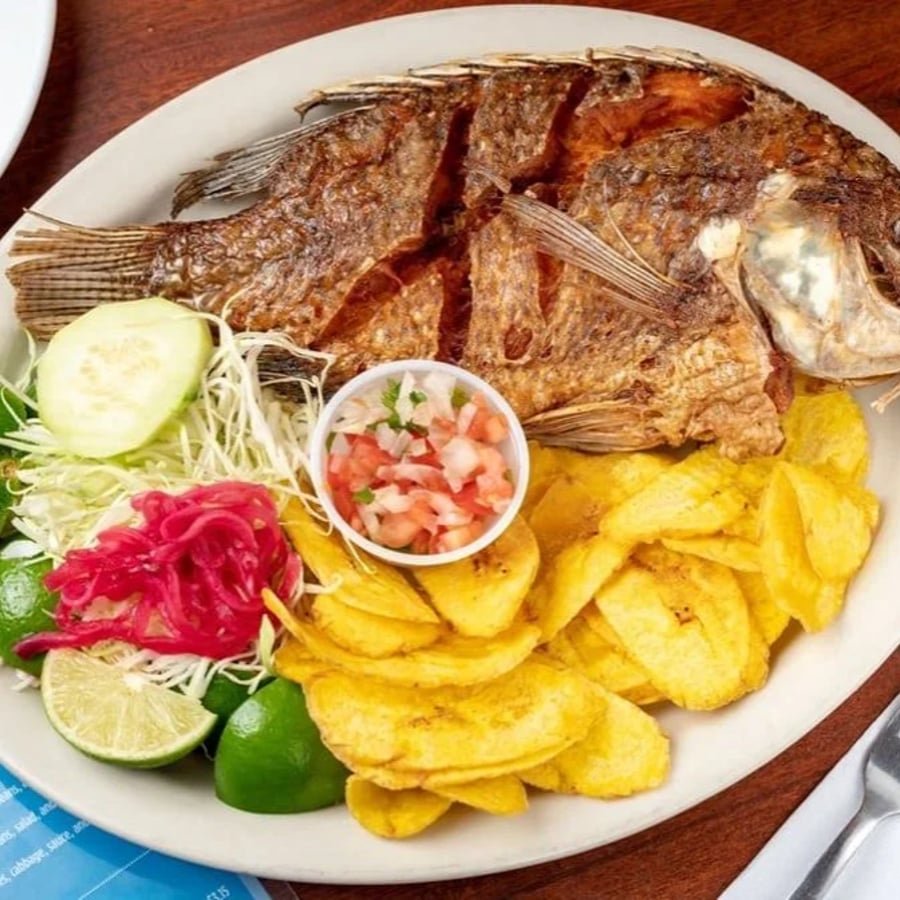 Pescado frito