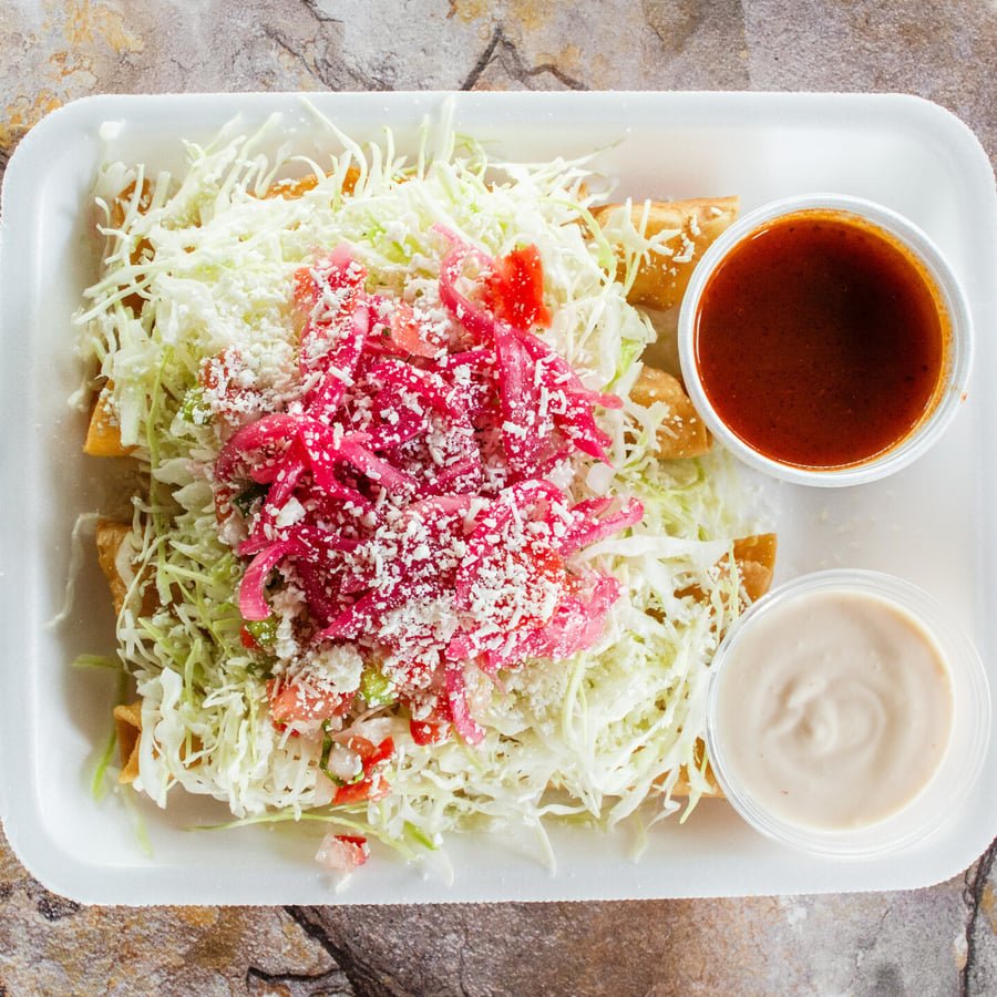 Tacos hondureños